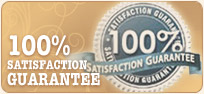 100% Satisfaction Guaranteed!